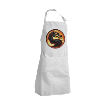 Mortal Kombat, Adult Chef Apron (with sliders and 2 pockets)