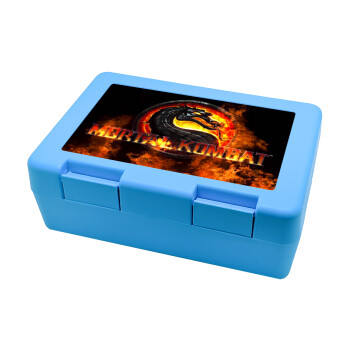 Mortal Kombat, Παιδικό δοχείο κολατσιού ΓΑΛΑΖΙΟ 185x128x65mm (BPA free πλαστικό)
