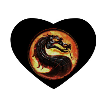 Mortal Kombat, Mousepad heart 23x20cm