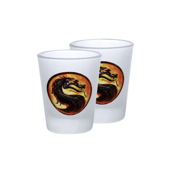 Mortal Kombat, Σφηνοπότηρα γυάλινα 45ml του πάγου (2 τεμάχια)