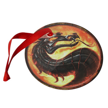 Mortal Kombat, Χριστουγεννιάτικο στολίδι γυάλινο 9cm