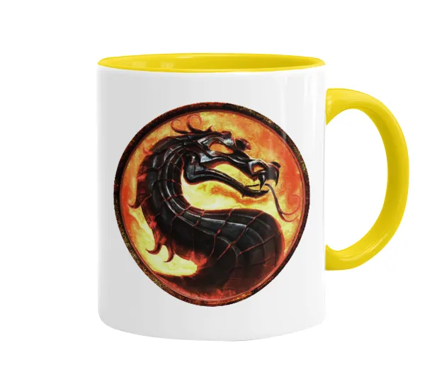Mortal Kombat — Κεραμική Κίτρινη, 330ml