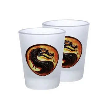 Mortal Kombat, Σφηνοπότηρα γυάλινα 45ml του πάγου (2 τεμάχια)