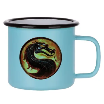 Mortal Kombat, Κούπα Μεταλλική εμαγιέ ΜΑΤ σιέλ 360ml