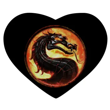 Mortal Kombat, Mousepad heart 23x20cm