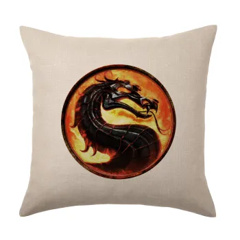Mortal Kombat, Μαξιλάρι καναπέ ΛΙΝΟ 40x40cm περιέχεται το  γέμισμα