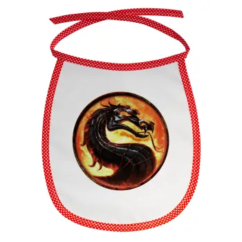 Mortal Kombat, Σαλιάρα μωρού αλέκιαστη με κορδόνι Κόκκινη