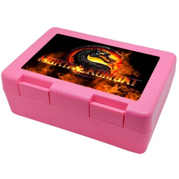 Mortal Kombat, Children's cookie container PINK 185x128x65mm (BPA free plastic)