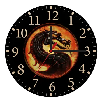 Mortal Kombat, Ρολόι τοίχου ξύλινο plywood (20cm)