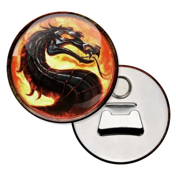 Mortal Kombat, Μαγνητάκι και ανοιχτήρι μπύρας στρογγυλό διάστασης 5,9cm