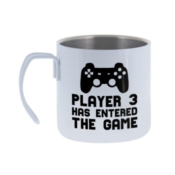 Player 3 has entered the Game, Mug Stainless steel double wall 400ml
