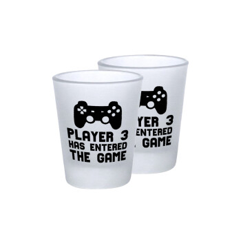 Player 3 has entered the Game, Σφηνοπότηρα γυάλινα 45ml του πάγου (2 τεμάχια)