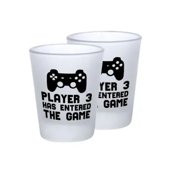 Player 3 has entered the Game, Σφηνοπότηρα γυάλινα 45ml του πάγου (2 τεμάχια)