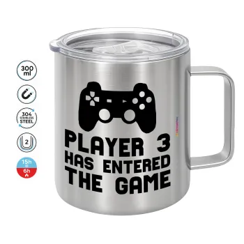 Player 3 has entered the Game, Mug Stainless steel double wall 300ml