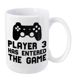 Player 3 has entered the Game, Κούπα Mega, κεραμική, 450ml