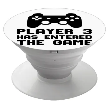 Player 3 has entered the Game, Phone Holders Stand  Λευκό Βάση Στήριξης Κινητού στο Χέρι