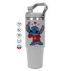GREY color, 890ml (30oz) stainless Steel Tumbler with Handle