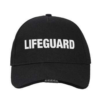 Lifeguard, Work & Activity LED Light Cap – Perfect for Night & Low Light Conditions (100% COTTON, ADULT, UNISEX)
