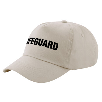 Lifeguard, SAND Adult Cap Cotton (UNISEX, ONE SIZE)