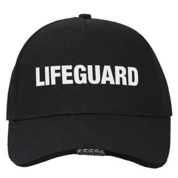 Lifeguard, Καπέλο Εργασίας & Δραστηριοτήτων με LED Φως - Ιδανικό για Νύχτα & Χαμηλό Φωτισμό (100% ΒΑΜΒΑΚΕΡΟ, ΕΝΗΛΙΚΩΝ, UNISEX)