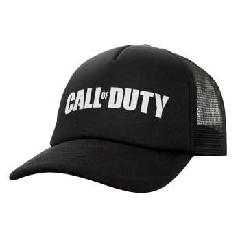Call of Duty, Καπέλο Ενηλίκων Soft Trucker με Δίχτυ Μαύρο (POLYESTER, ΕΝΗΛΙΚΩΝ, UNISEX, ONE SIZE)