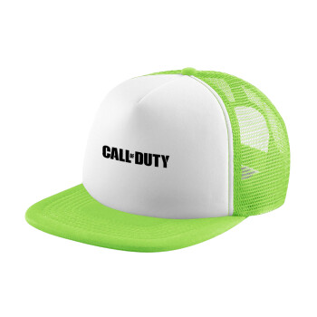 Call of Duty, Καπέλο Soft Trucker με Δίχτυ Πράσινο/Λευκό