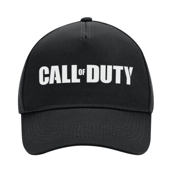 Call of Duty, Adult Ultimate Hat BLACK, (100% COTTON DRILL, ADULT, UNISEX, ONE SIZE)