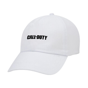 Call of Duty, Καπέλο Baseball Λευκό (5-φύλλο, unisex)