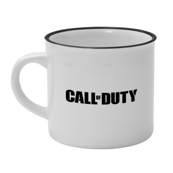 Call of Duty, Κούπα κεραμική vintage Λευκή/Μαύρη 230ml