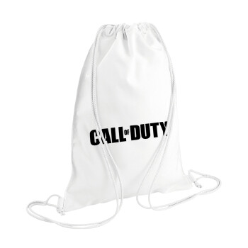 Call of Duty, Τσάντα πλάτης πουγκί GYMBAG λευκή (28x40cm)