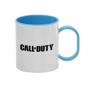 Call of Duty, Κούπα (πλαστική) (BPA-FREE) Polymer Μπλε για παιδιά, 330ml