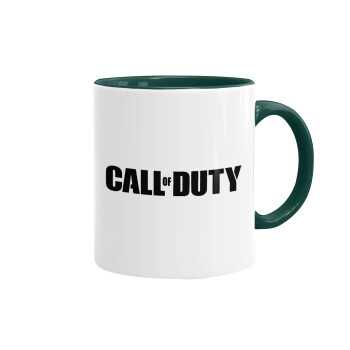 Call of Duty, Κούπα χρωματιστή πράσινη, κεραμική, 330ml