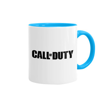 Call of Duty, Κούπα χρωματιστή γαλάζια, κεραμική, 330ml