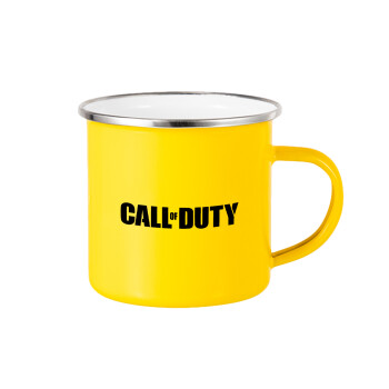 Call of Duty, Κούπα Μεταλλική εμαγιέ Κίτρινη 360ml