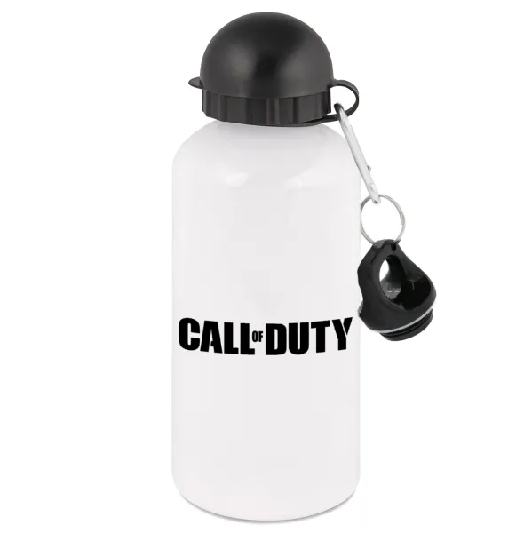 Call of Duty — Metal water bottle, White, aluminum 500ml