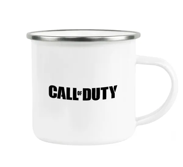 Call of Duty — Κούπα Μεταλλική εμαγιέ λευκη 360ml