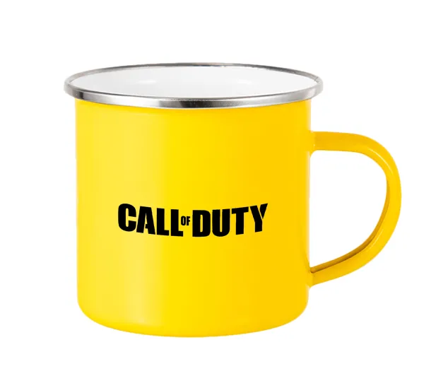 Call of Duty — Yellow Enamel Metallic Cup 360ml