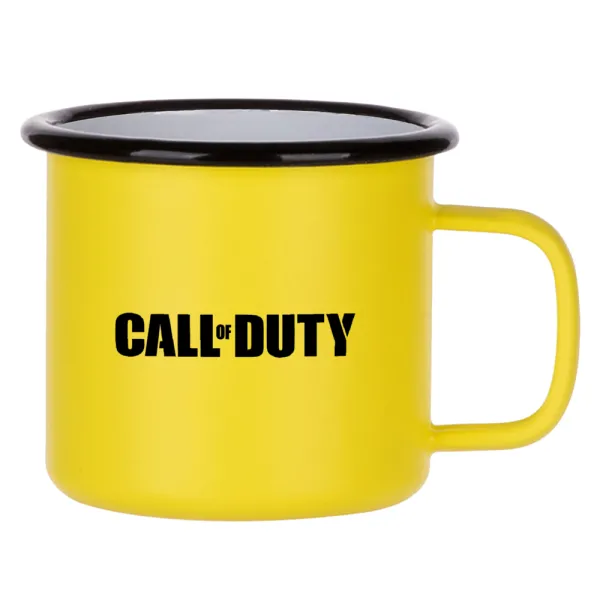 Call of Duty — Metallic enamel MATT Yellow cup 360ml