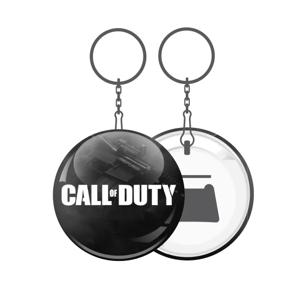 Call of Duty — Metal keychain 5cm with bottle opener