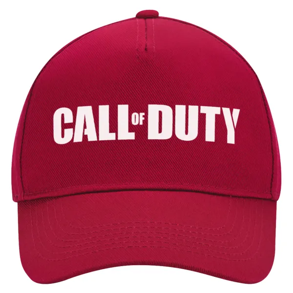 Call of Duty — Καπέλο Ενηλίκων Ultimate ΚΟΚΚΙΝΟ, (100% ΒΑΜΒΑΚΕΡΟ DRILL, ΕΝΗΛΙΚΩΝ, UNISEX, ONE SIZE)
