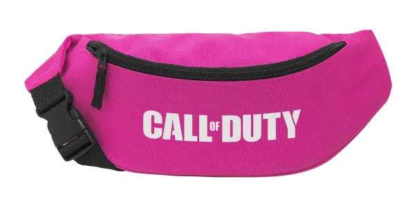Call of Duty — Unisex waist bag (banana) in PINK color with 2 pockets