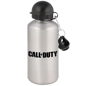 Call of Duty, Metallic water jug, Silver, aluminum 500ml