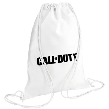 Call of Duty, Backpack pouch GYMBAG white (28x40cm)