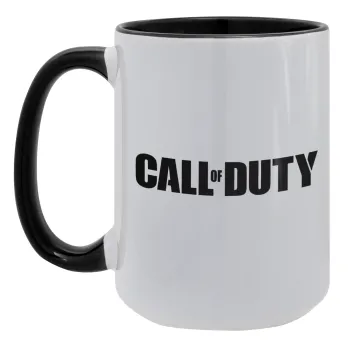Call of Duty, Κούπα Mega 15oz, κεραμική Μαύρη, 450ml
