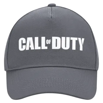 Call of Duty, Ultimate Adult Hat Grey, (100% COTTON DRILL, ADULT, UNISEX, ONE SIZE)