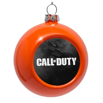 Call of Duty, Orange Christmas tree ornament bauble 8cm