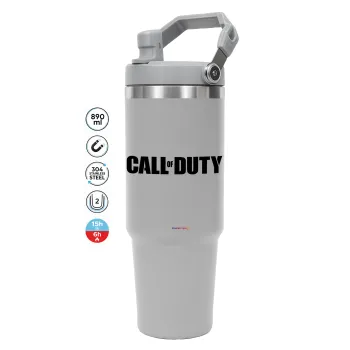 Call of Duty, ΓΚΡΙ χρώματος Θερμός Ανοξείδωτο 890ml (30oz) με χερούλι