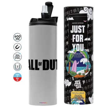 Call of Duty, Tumbler stainless steel GREY 600ml