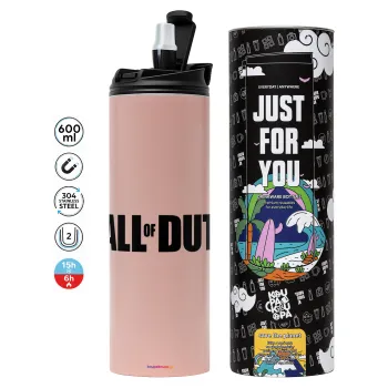 Call of Duty, Tumbler stainless steel PINK 600ml