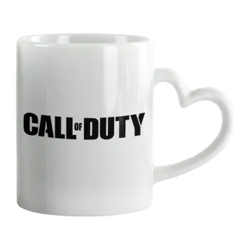 Call of Duty, Mug heart handle, ceramic, 330ml